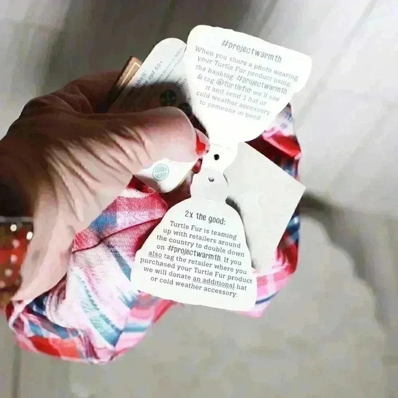 Girl's Turtlefur pink/multi color helmet friendly beanie NWT comfort shell Shimm - Picture 7 of 15